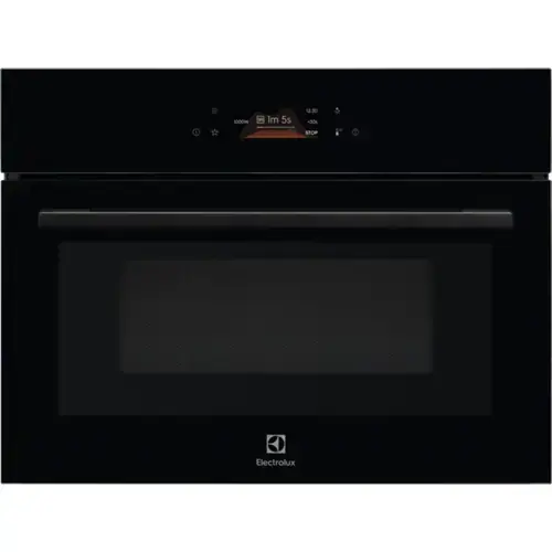 Electrolux iebūvējama cepeškrāsns CombiQuick ar mikrov.funkc. 43 l, melna