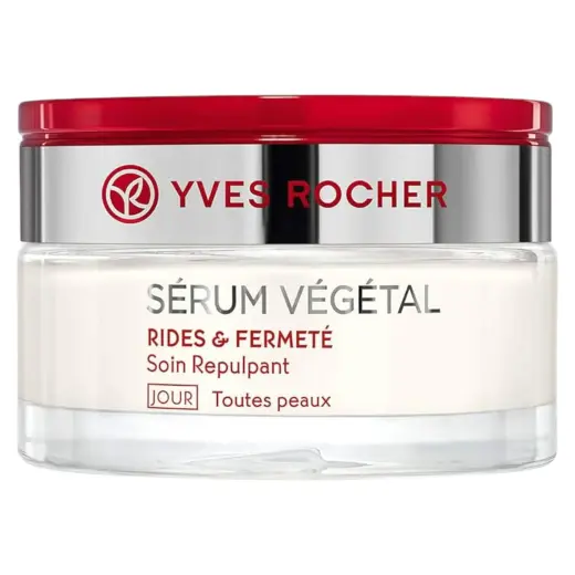 Yves Rocher, Serum Vegetal, Firmness & Anti-Wrinkle, At Night, Cream, For Face, SPF 20, 50 ml