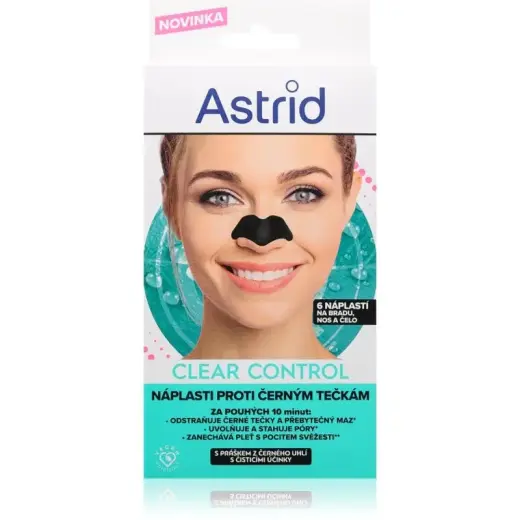 Astrid Clear Control 6pcs Blackhead Facial Cleansing Pads
