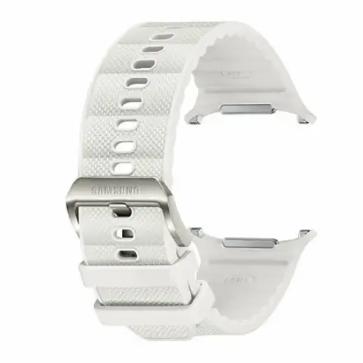 Samsung PeakForm viedpulksteņa siksniņa priekš Galaxy Watch Ultra | silikons | balta