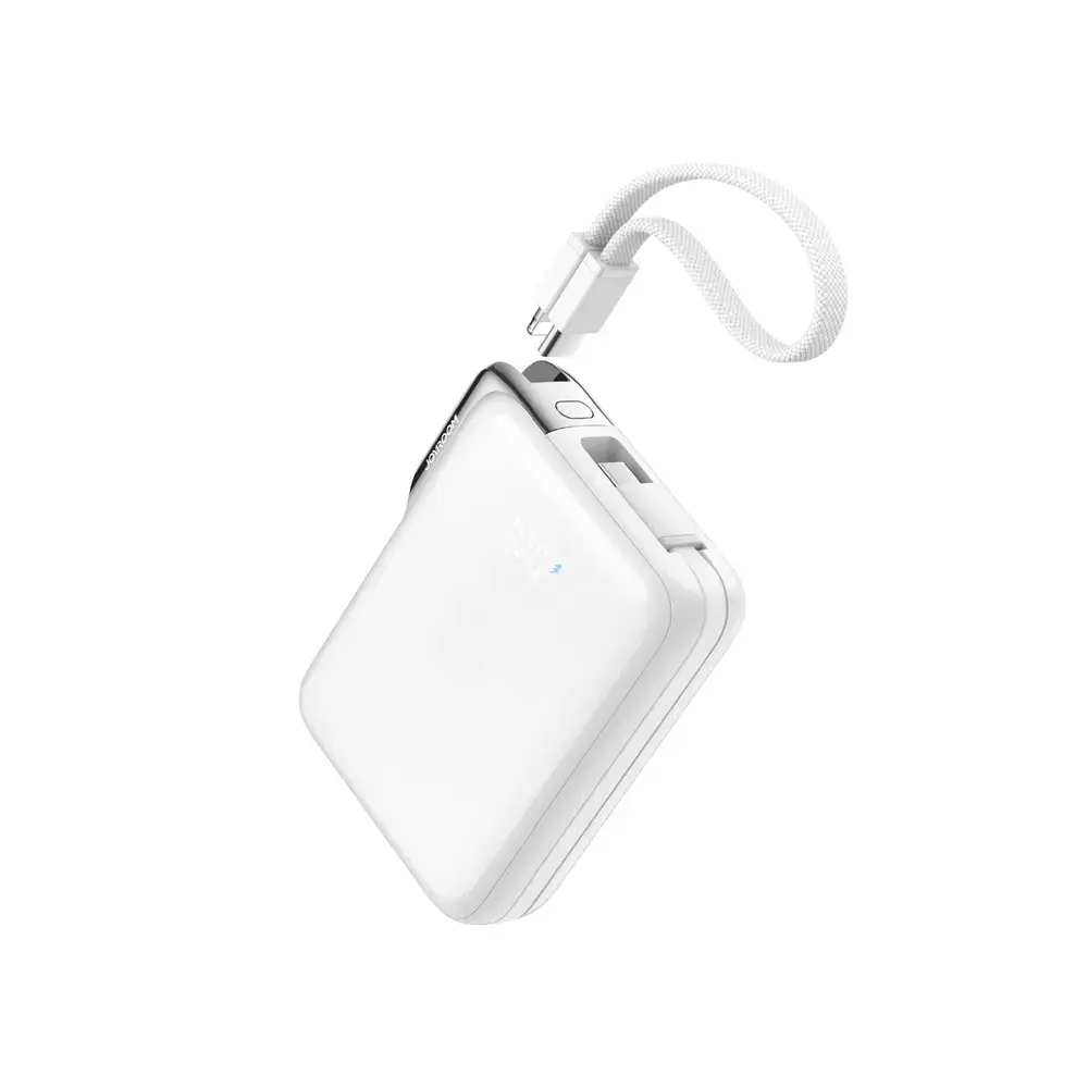 Joyroom JR-PBF27 Pro ārējais akumulators (powerbank) | 10 000 mAh | 30W | PD | USB-C, Lightning | balts