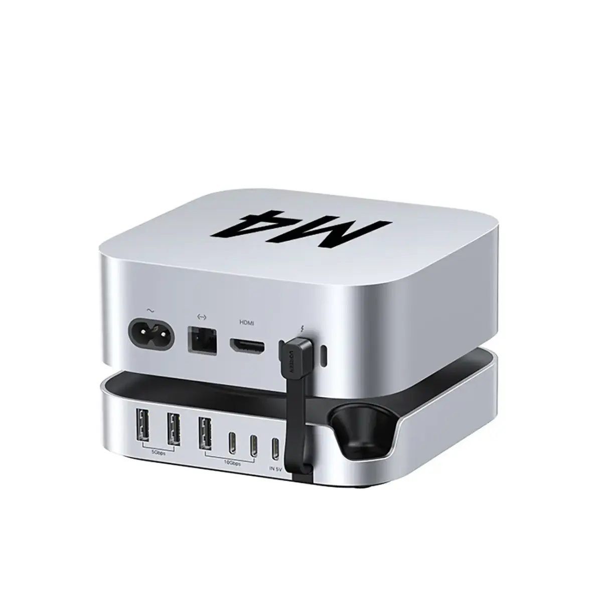 Ugreen USB-C Docking Station for Mac Mini M4/M4 Pro 11-in-1 - Gray