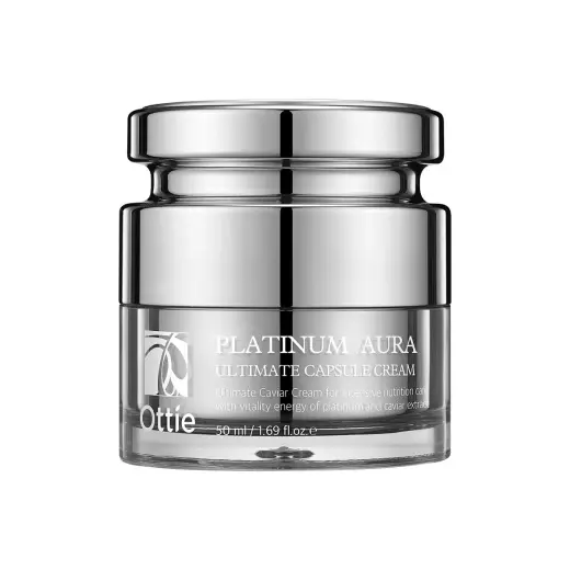 Ottie, Platinum Line, Caviar Extract, Hydrating & Lifting, Day & Night, Cream, For Face, 50 ml