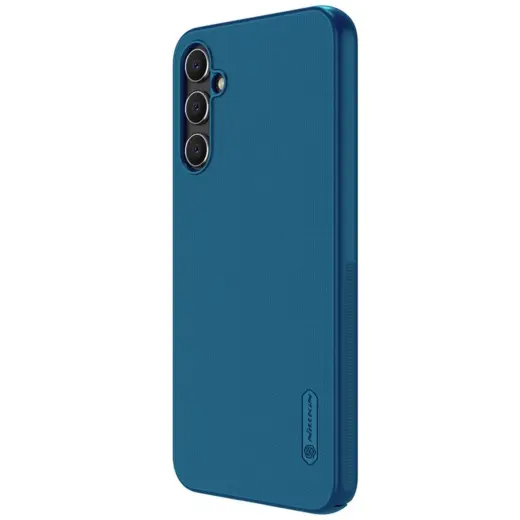 Nillkin Super matēts aizmugurējais vāciņš priekš Samsung Galaxy A34 5G Peacock Blue