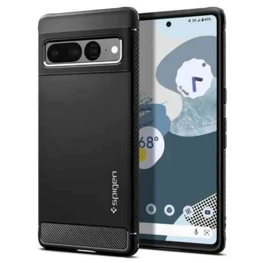 Spigen Rugged Armor Google Pixel 7 Pro czarny|matte black ACS04725