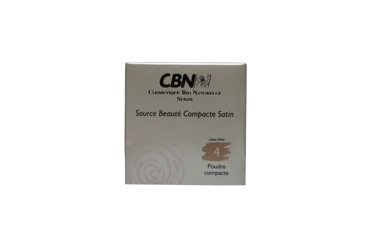 CBN, Source Beaute, Satin Finish, Compact Foundation, 4, 10 g