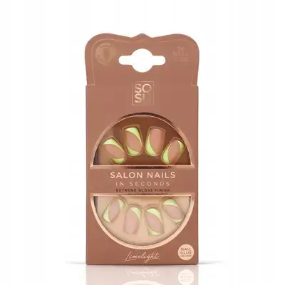Sosu Limelight Salon Nails (30 Pieces)