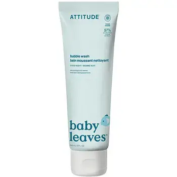 Attitude Good Night Bubble Wash - Dětská pěna do koupele 240ml