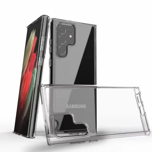 Clear 2 mm чехол для телефона Samsung Galaxy S22 Ultra (S908) прозрачный