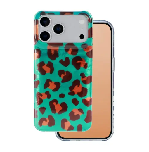 Animal Print phone case for iPhone 17 Pro multicolor (Crazy Cheetah)