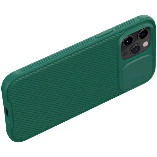 Nillkin CamShield Pro Hard Case for iPhone 12 Pro Max 6.7 Deep Green