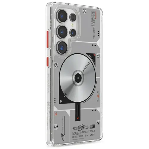 Case Skinarma Nova MagSafe for Samsung    Galaxy S25 Ultra transparent