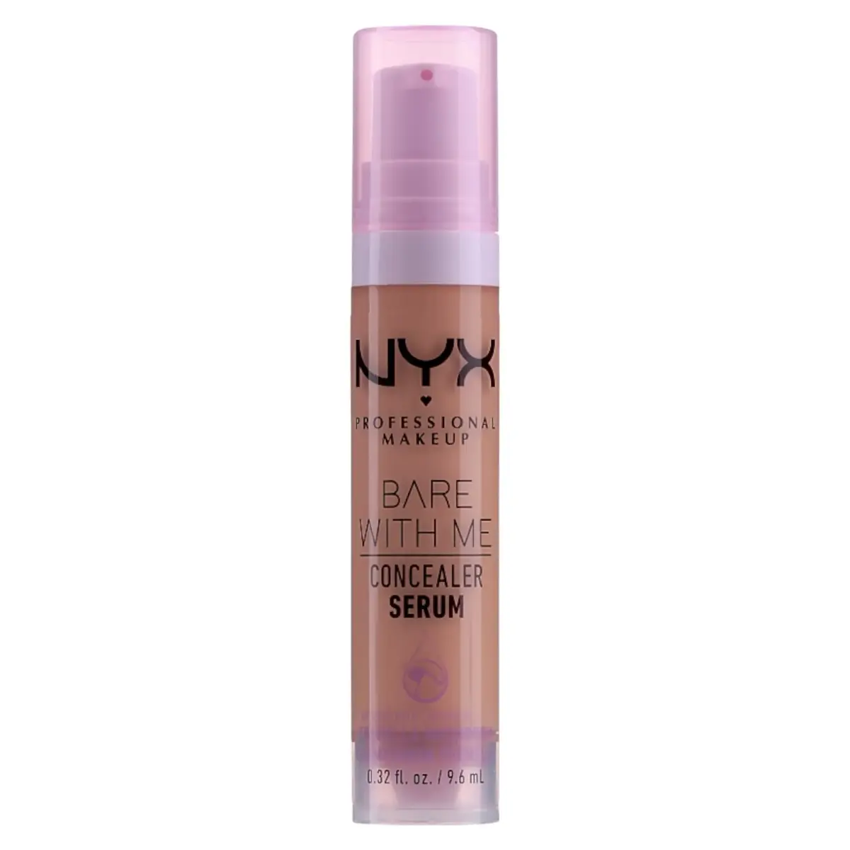Nyx, Bare With Me, Natural, Cream Concealer, 11, Mocha, 9.6 ml
