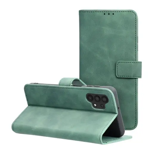 TENDER book type phone case for Samsung Galaxy A32 5G (A326) green