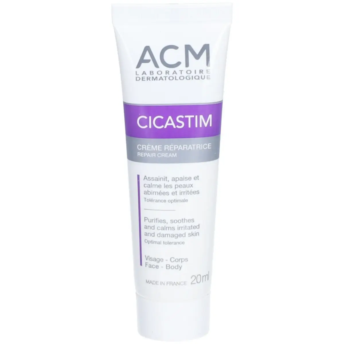 Laboratoire ACM, Cicastim, Reparative, Cream, For Face & Neck, 20 ml