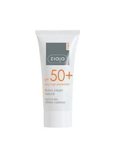 Ziaja Tinted Cream SPF 50+ (Natural Shade) - 50ml