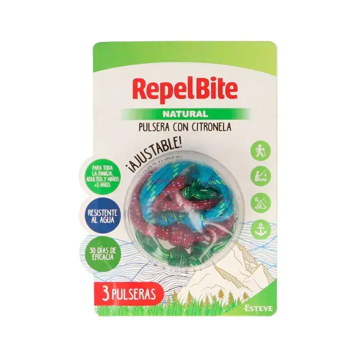 REPEL BITE Natura Kids Mosquito Bracelet