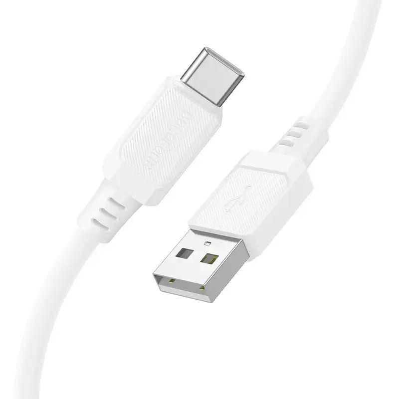 Borofone BX115 Lotto data transfer and charging cable | USB-A to USB-C | 15W | 1m | white