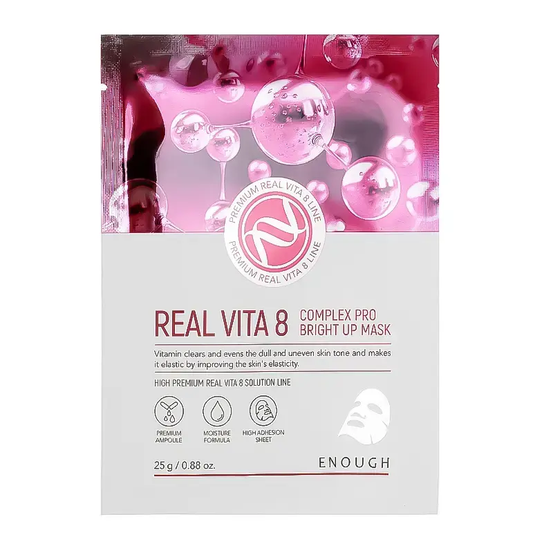 ENOUGH Real Vita 8 Complex Pro Bright Up Mask 1 pcs