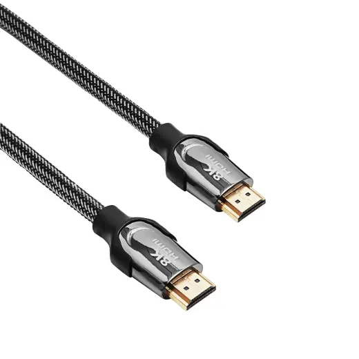 HDMI Cable Akyga AK-HD-30S Shielded CU 48Gb|s 8K@60Hz 4K@120Hz ver. 2.1 3m