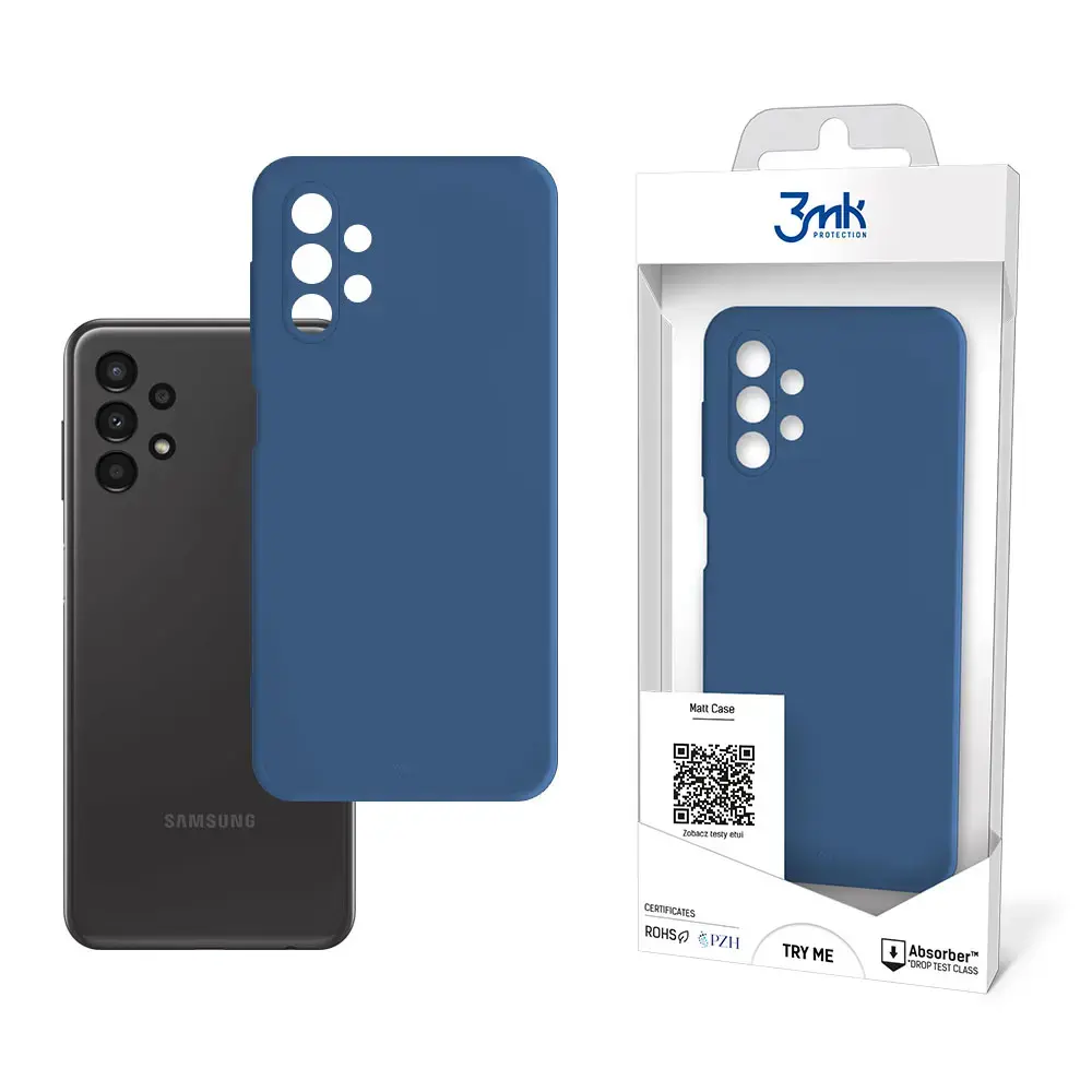 Samsung Galaxy A13 4G - 3mk Matt Case blueberry