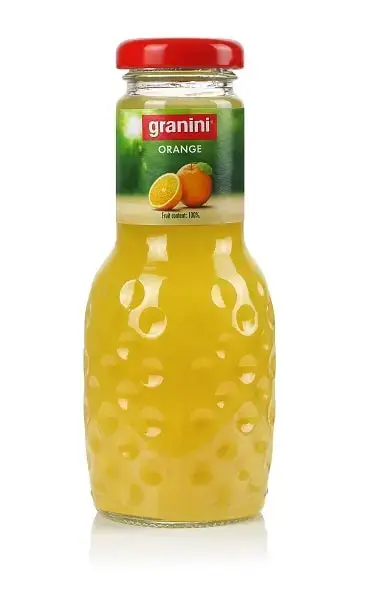 Sula GRANINI Apelsīnu ar augļu gab. 100%, 0.25l