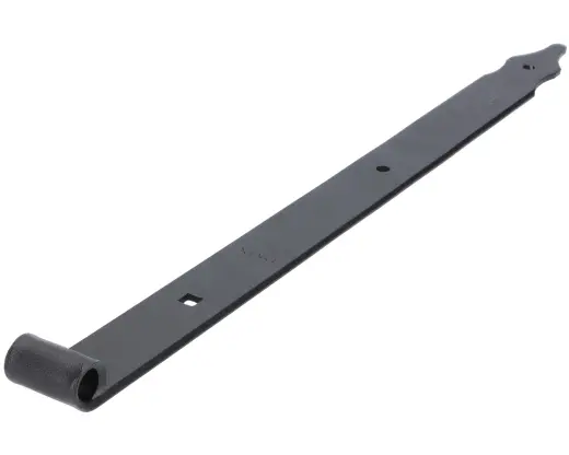 Strap hinge ZP 400x3.0x10 mm steel black