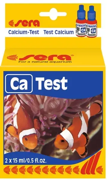 Kalcija tests jūras akvārijiem - Sera Calcium-Test