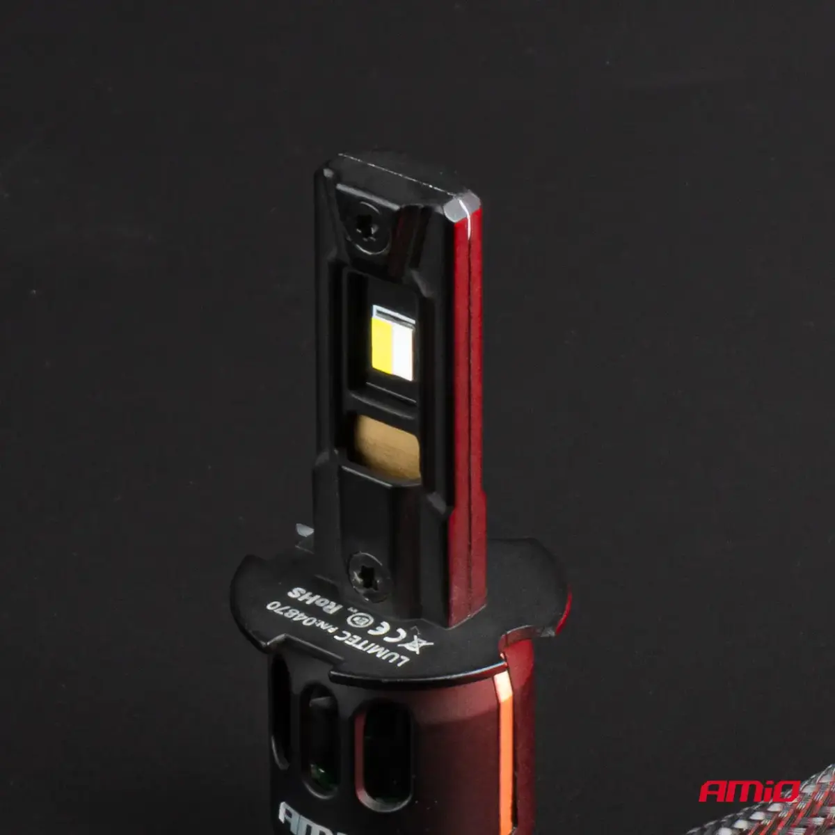 LED Headlights Series F26 PRO LumiTec LIMITED +130% DUO FULL CANBUS H3 12V 24V AMIO-04870