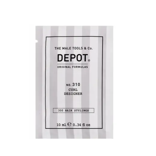 Depot, 300 Hair Stylings No. 310, UV Filter, Hair Styling Cream, Flexible Hold, 10 ml