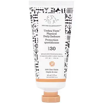 Drunk Elephant Umbra Tinte Physical Daily Defense SPF 30 - tinted sunscreen face cream 60ml