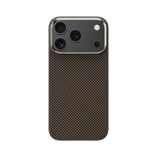 Benks Magnetic Armor Tint Kevlar 1000D telefoni ümbris iPhone 17 Pro kuldne