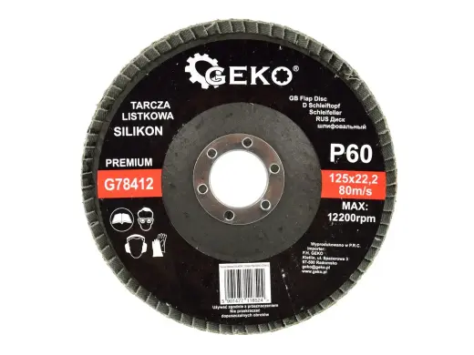 Räni karbiidi klappketas 125mm, tera 60 GEKO Premium