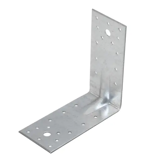 Angle bracket KP5 140x140x65x2.5 mm, reinforced wide corner