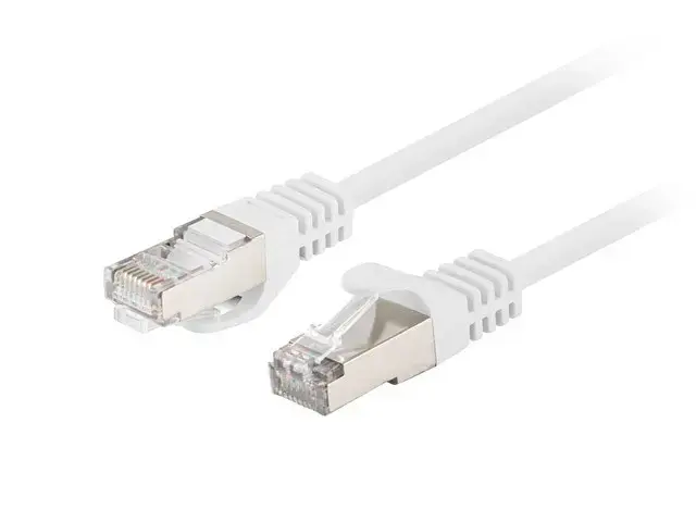 Patchcord cat.6 FTP 1.5M 10-pack fluke passed white