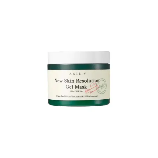 Axis-Y, New Skin Resolution, Brightening, Gel Mask, For Face, 100 ml
