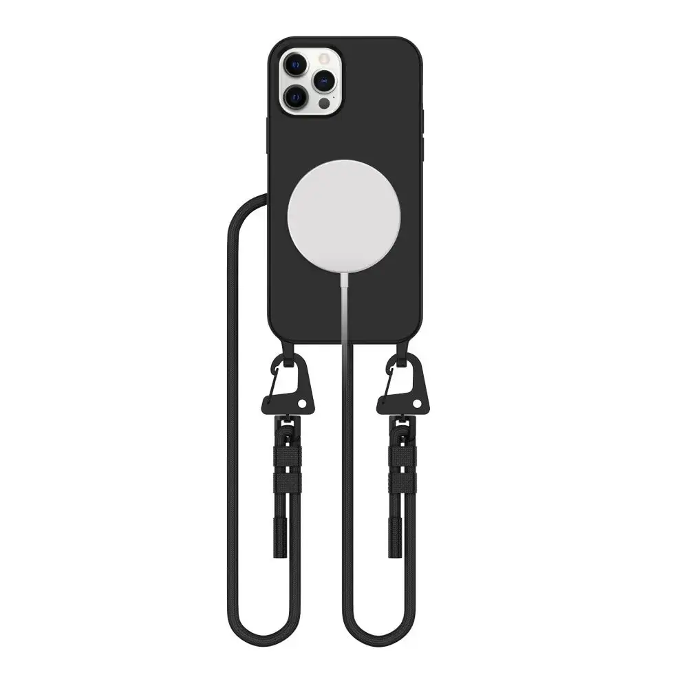 Tech-Protect MagNecklace MagSafe Case for iPhone 12 | 12 Pro - Black