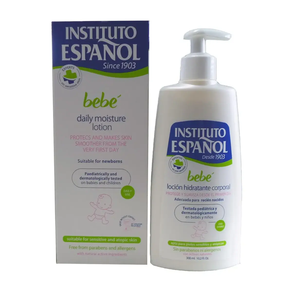 Instituto Espanol Instituto Español Baby Moisturizing