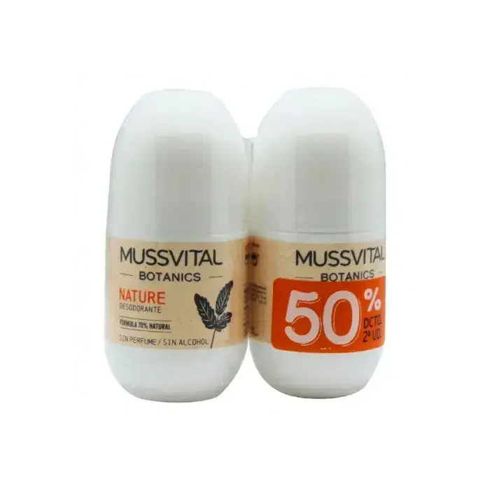 MUSSVITAL Botanics Deo Nature 75ml Set, 2 Units