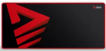 Peles paliktnis Savio Professional Gaming Mousepad Turbo Dynamic L Black