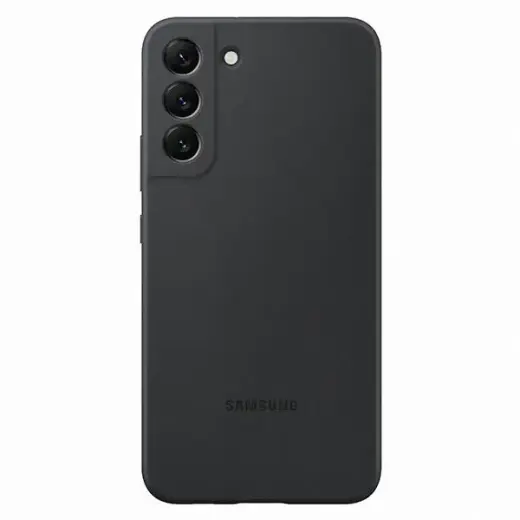 EF-PS906TBE Samsung Silicone Cover for Galaxy S22+ Black