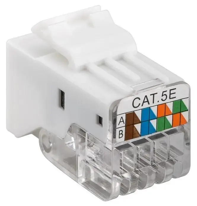 GOOBAY Ligzda CAT5 balta, ātrais savienojums