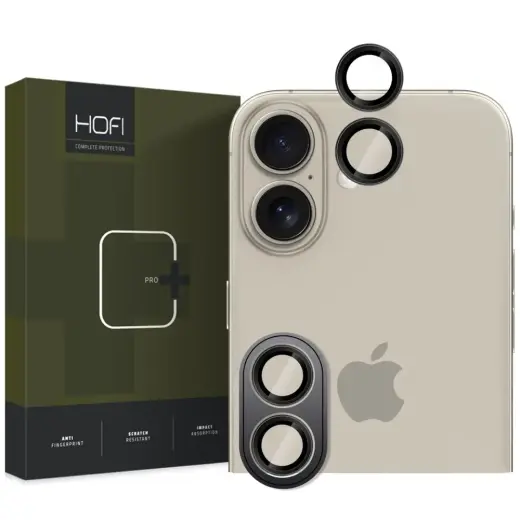 CAMERA COVER HOFI CAMRING PRO+ IPHONE 16 | 16 PLUS BLACK