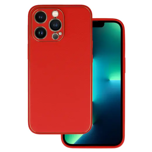 TEL PROTECT Luxury telefono dėklas iPhone 13 Pro raudonas