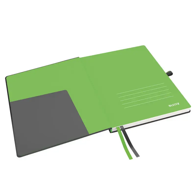 Piezīmju grāmatiņa  LEITZ COMPLETE Ipad formāts, 80 lapas, rūtiņu, melna