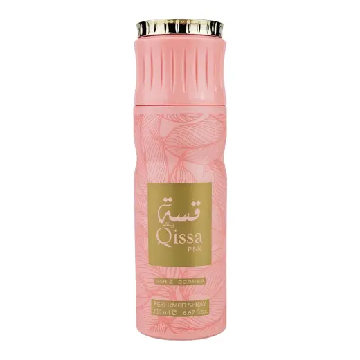 Paris Corner, Qissa Pink, Deodorant Spray, For Women, 200 ml