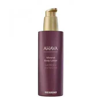 "Vivid Burgundy Mineral Body Lotion - Minerální tělové mléko" - Vivid Burgundy Mineral Body Lotion - Mineral Body Milk.