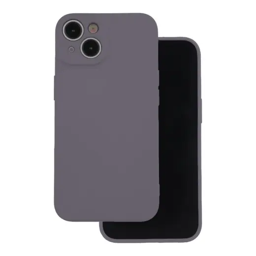Silicon case for iPhone 15 Pro 6,1" dark grey