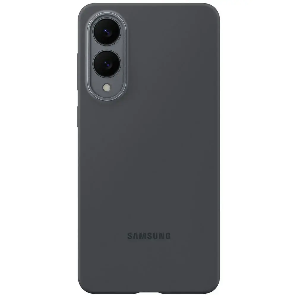 Samsung silikona telefona maciņš priekš Samsung Galaxy S25 Edge melns