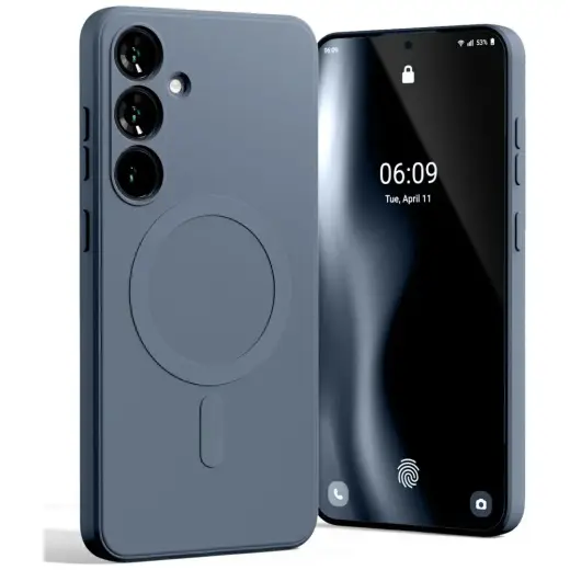 Mercury telefono dėklas, skirtas Samsung Galaxy S25+, mėlynas